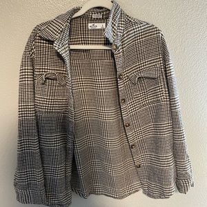 Hollister “boyfriend fit” shacket